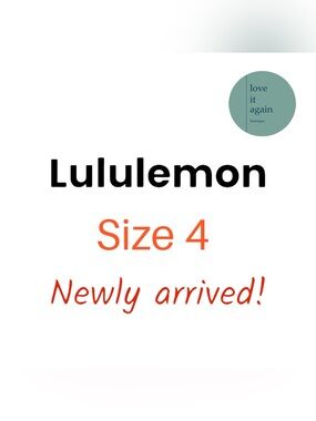 Lulu Brown Wunder Train High-Rise Leggings Rare Size 4